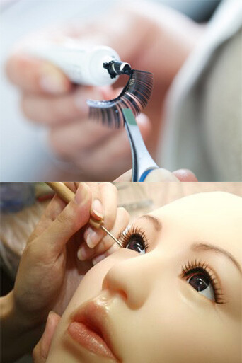 How to repair sex doll eyelash that already partially detached